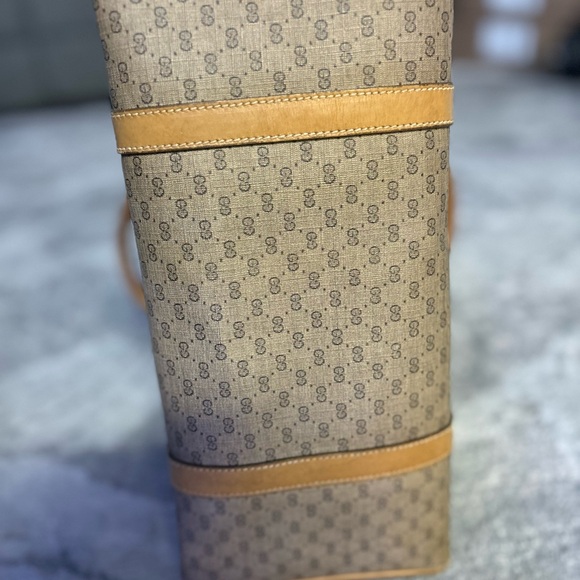 1985 GUCCI MICROGUCCISSIMA 2 WAY SHOULDER BAG - Picture 9 of 9